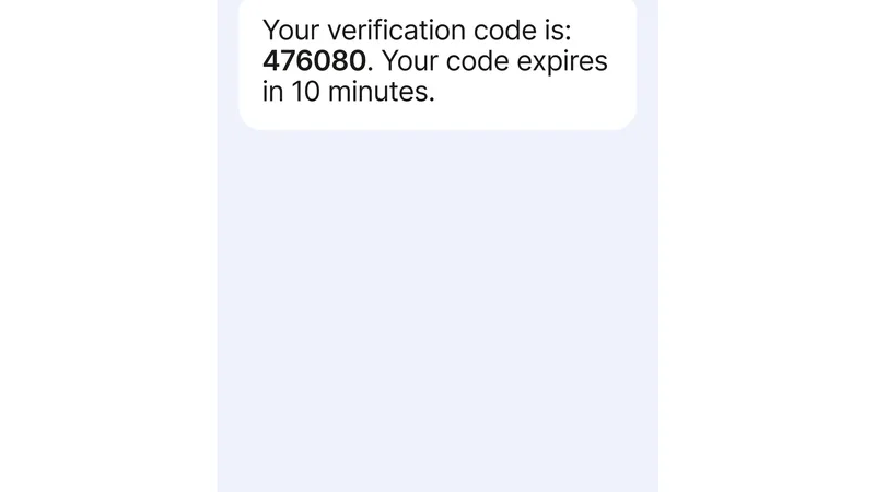EM777 SMS OTP Verification and Account Security Protocol